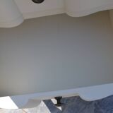 High weekly cabinet with 6 drawers in painted wood