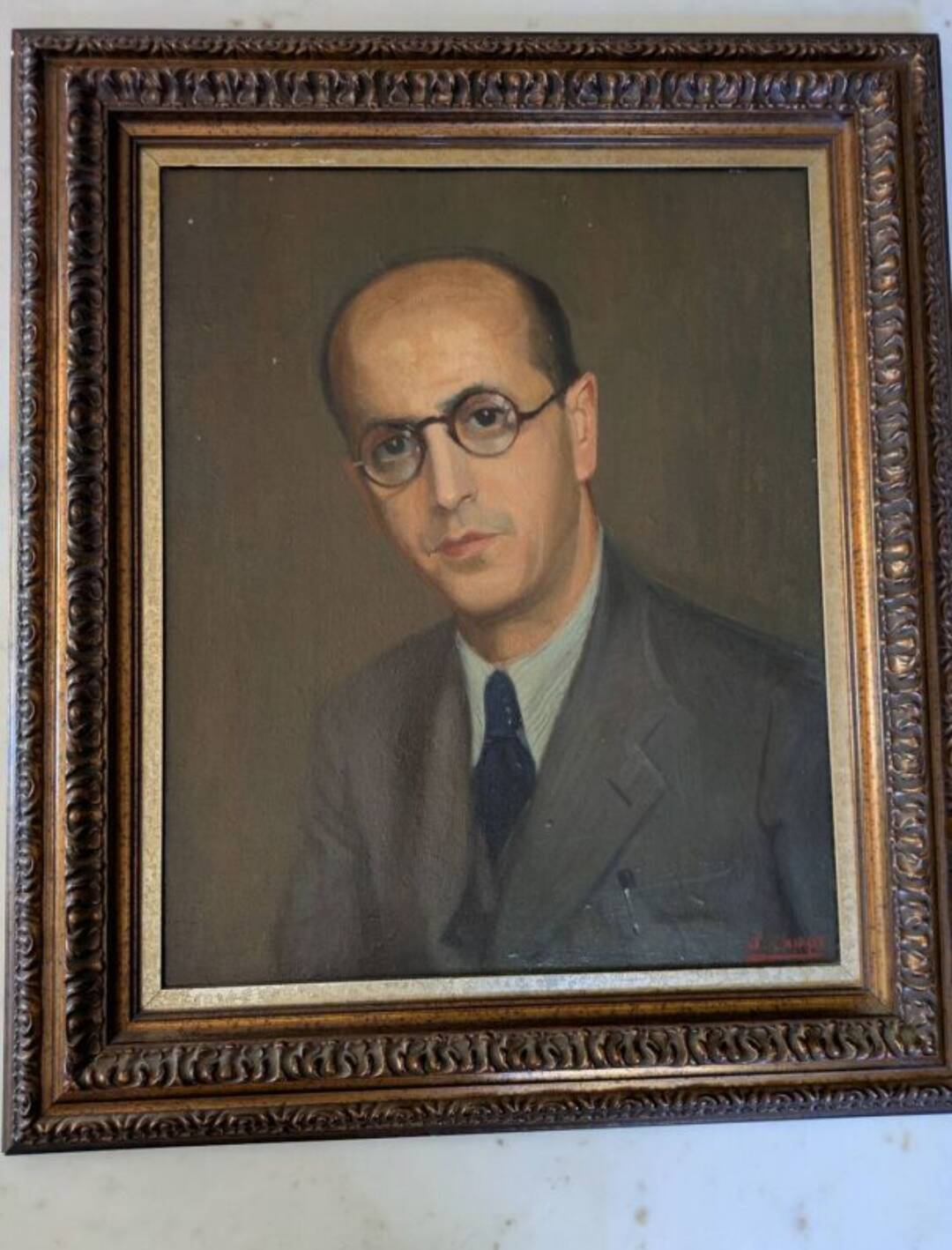 Ancient painting by José Camps Gordon