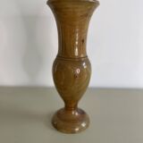 Vase en bois tourné