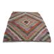 Vintage Turkish kilim, handwoven, 100x120 cm.