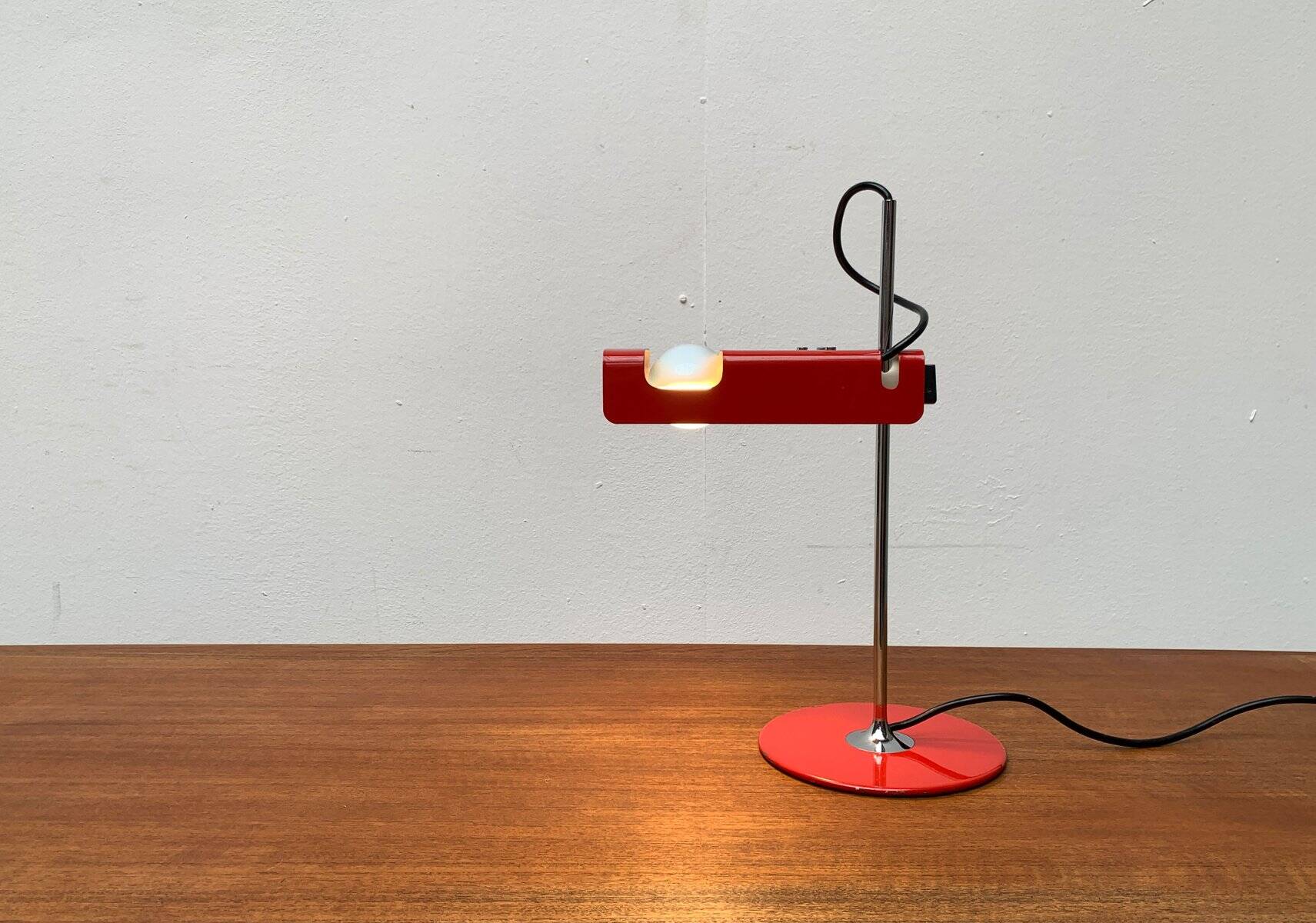 Mid-Century Italian Spider 291 Table Lamp by Joe Colombo for Oluce, 1960s