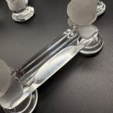 12 Baccarat crystal knife holders, Houdon model, 19th century.