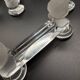 12 Baccarat crystal knife holders, Houdon model, 19th century.