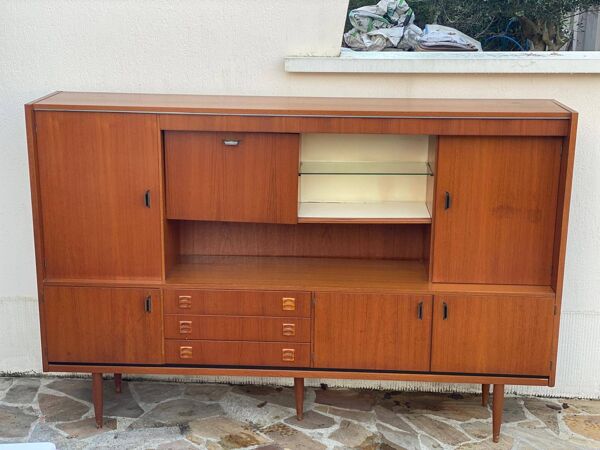Living Enfilade scandinave en teck 1950