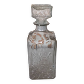 Glass whiskey decanter