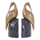 Pair of vintage 1970s heron bookends