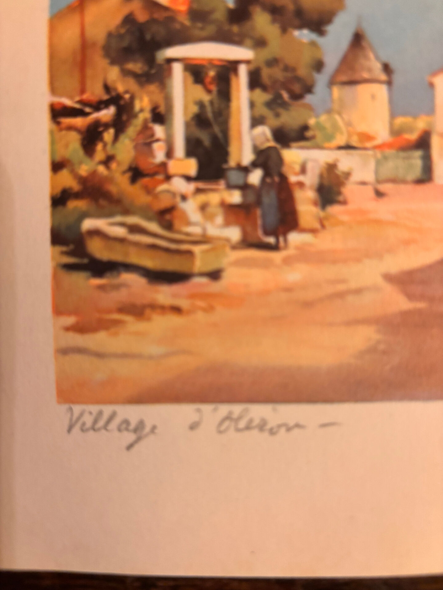 2 Estampes Anciennes / Lithographies. Île d'Oléron par Louis Lessieux
