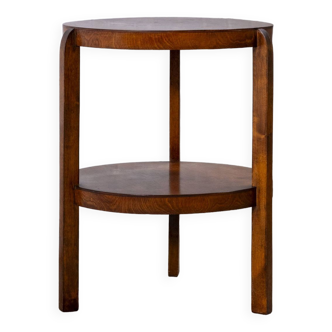 Table d'appoint en bouleau teinté, 1930 Danemark