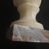 Stone and marble bust, 1950s