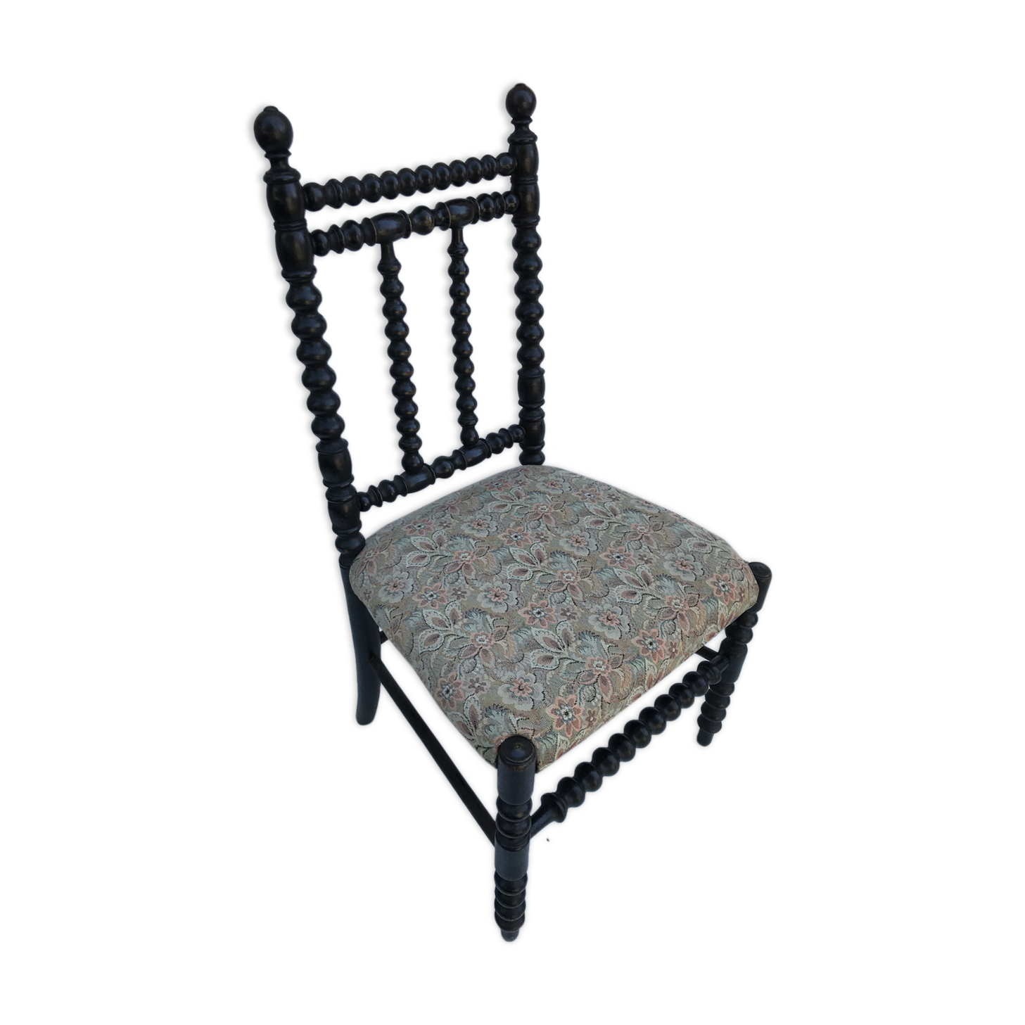 children's chair turned wood Napoleon lll