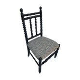 children's chair turned wood Napoleon lll