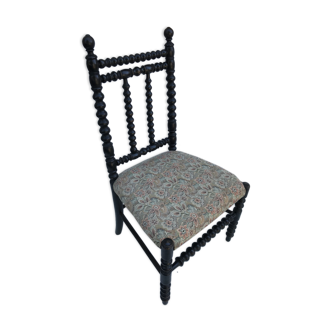 children's chair turned wood Napoleon lll