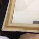 Miroir ancien en bois 60x70cm