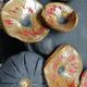 Raku vase, handmade
