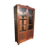 Art deco bookcase oak