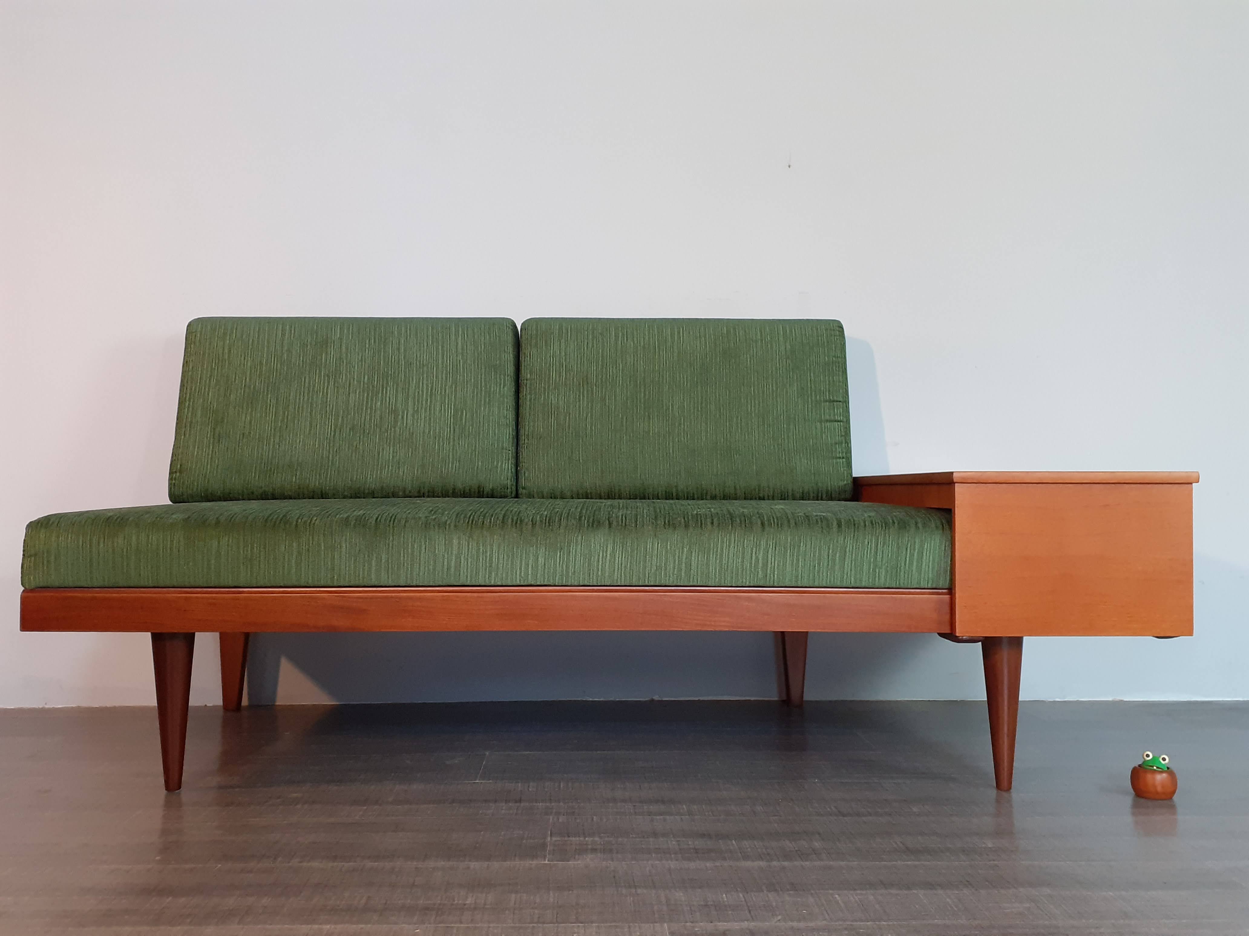 Living room set 2 Norwegian daybeds Ingmar Relling and teak corner table