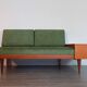 Living room set 2 Norwegian daybeds Ingmar Relling and teak corner table