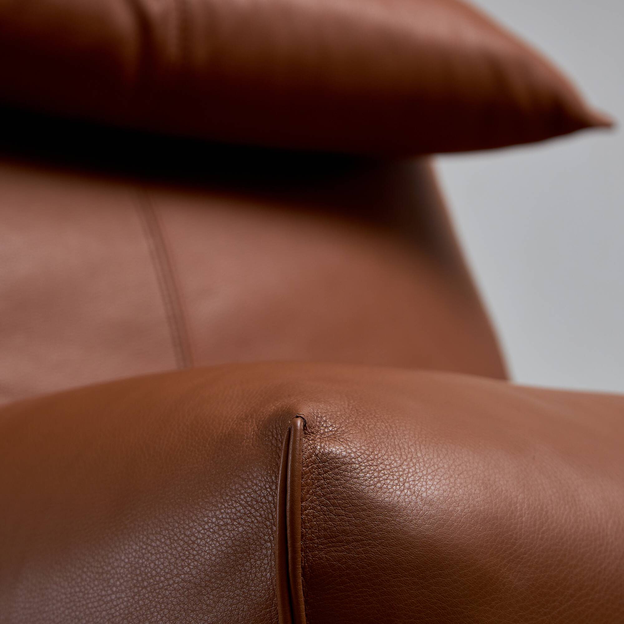 Le Bambole Lounge Chair & Footrest by Mario Bellini for B&B Italia, 1972