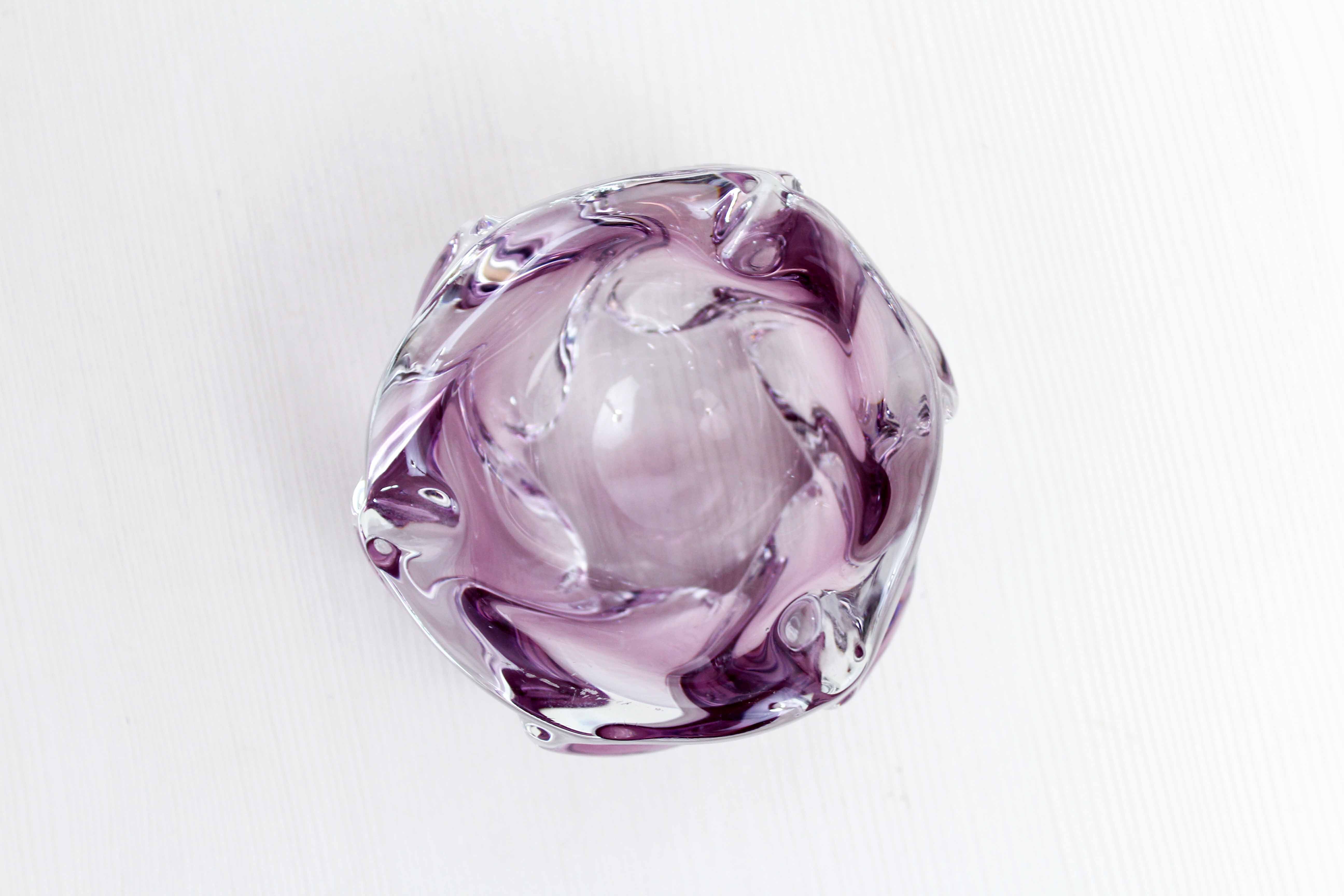 Murano glass ashtray