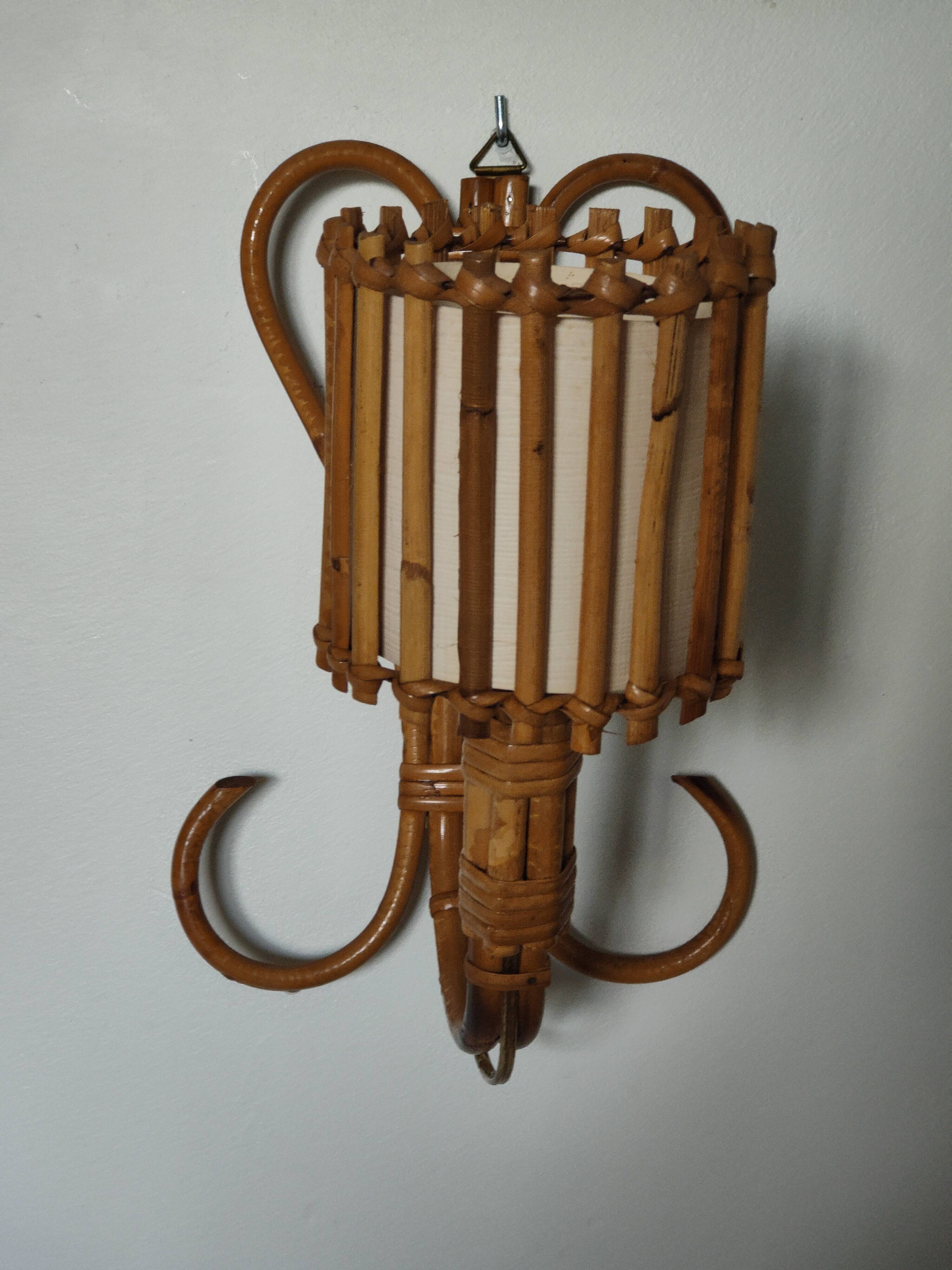 Paire d'applique torchères Louis Sognot