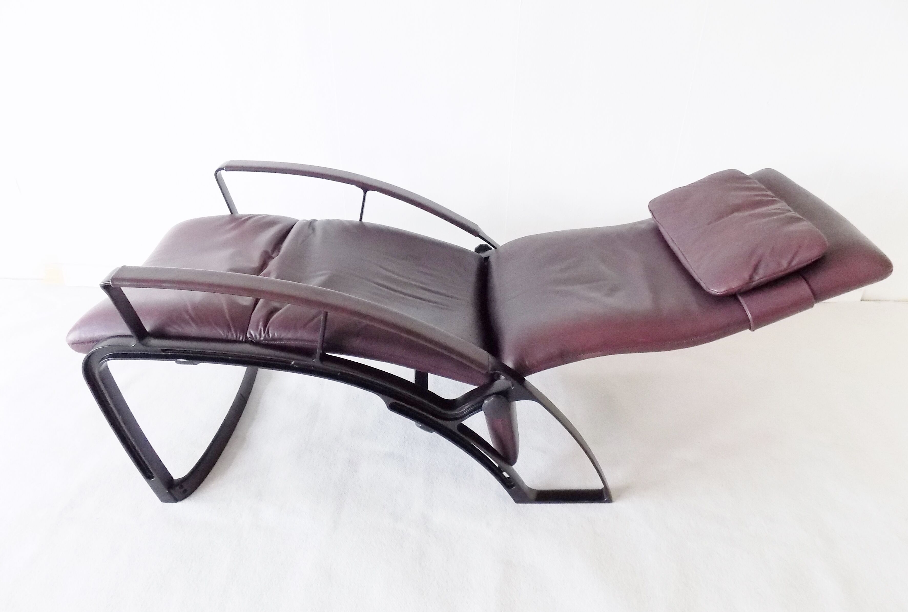 Interprofil IP84S reclining lounge chair by Ferdinand A. Porsche
