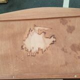 Old louis xv style marquetry chest of drawers