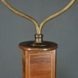 Important Marquetry Floor Lamp, Louis XV / Louis XVI Transition Style