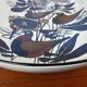 Mid-Century Modern Danish Porcelain Tenera Bowl with Bird Design by Kari Christensen for Aluminia Royal Copenhagen, 1960s