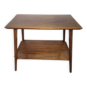 table d'appoint vintage - acajou