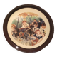 Enameled metal tray "The boaters' lunch" Renoir