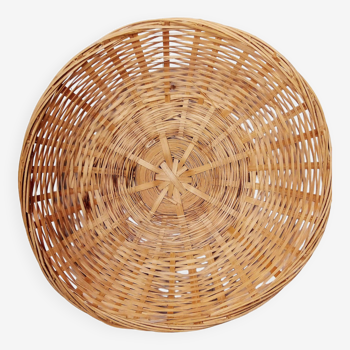 Vintage wicker basket