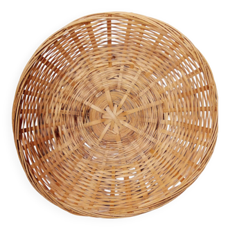 Vintage wicker basket