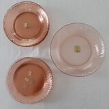 12 plates & 1 dish arcoroc rosaline
