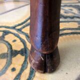 Small "crossbow" chest of drawers, Louis XV style, in walnut