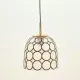 Mid-Century Modern Glass Ceiling/Pendant Light from Limburg, Germany, 1960s