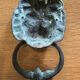 Lion head door knocker