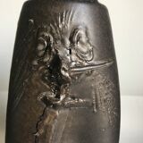 Large Japanese Gres Vase year 70