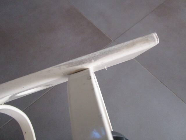 Vintage metal coat rack