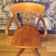 Fauteuil américain 1930 à vis