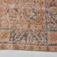 5'0 x 8'7 Ft Terracotta & Faded Blue Floral Vintage Persian Rug, 153x261 Cm