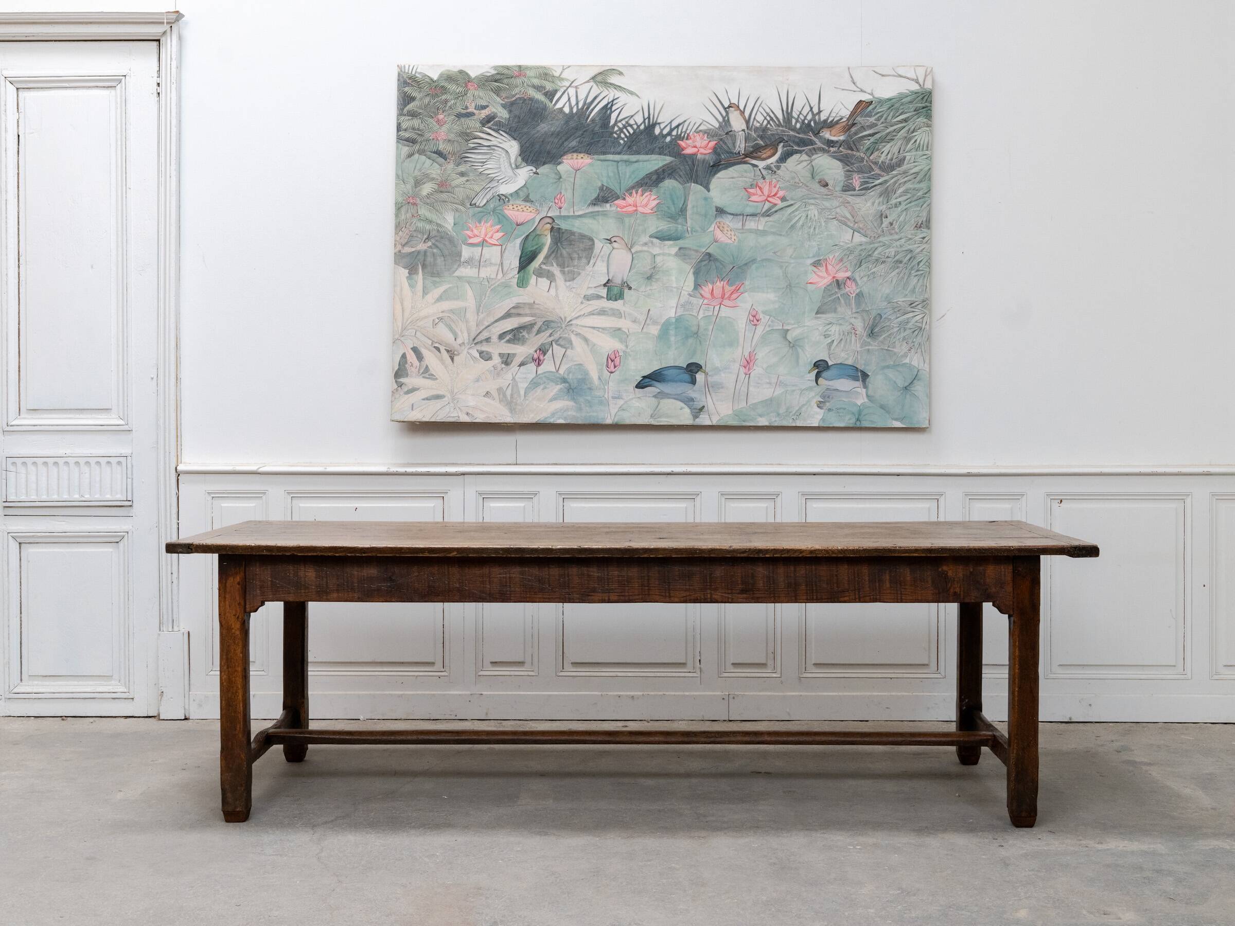 Table de ferme en chêne massif « Toulouse » 250cm 1890