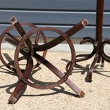 BAUMANN parrot coat rack dark beech umbrella stand