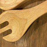 Ensemble de couverts à salade en bois