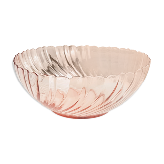 Pink glass bowl "Rosaline" Arcoroc de Luminarc