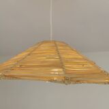 Suspension Gustave in Braided Raffia – 40×10 cm – Handmade Production Mar