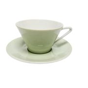 Tasse et soucoupe postmodernes, Autriche, années 1960, ensemble de 2