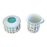 Sucrier et pot Vintage porcelaine Rosenthal Design Baumann Pucci - 1960
