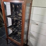 Antique library in Louis XV style made of mahogany.