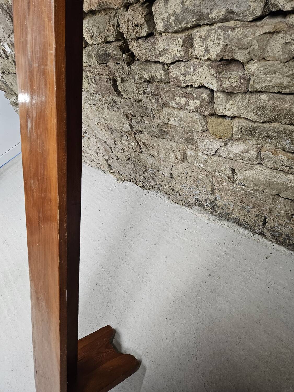 solid pine bench nursery school 1970 vintage