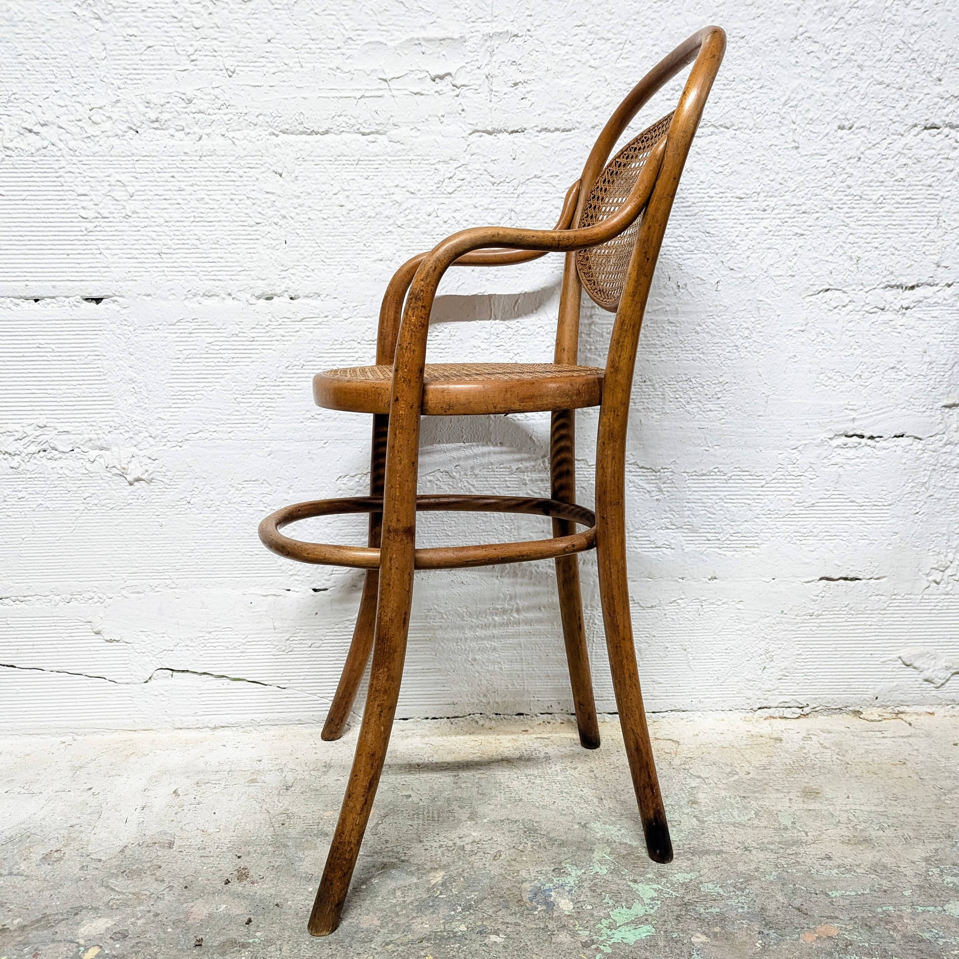 Chaise haute d'enfant Thonet